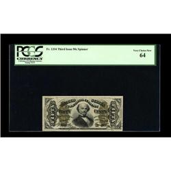 Fr. 1334 50c Third Issue Spinner PCGS Very Choice 64