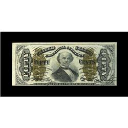 Fr. 1340 50¢ Third Issue Spinner Type II Choice New. A