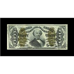 Fr. 1340 50¢ Third Issue Spinner Type II About New. A v