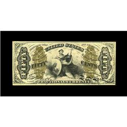 Fr. 1347 50¢ Third Issue Justice Gem New. This Gem has