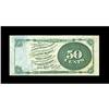 Image 2 : Fr. 1376 50c Fourth Issue Stanton Choice New. This soli
