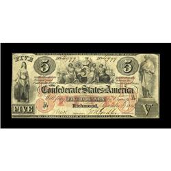 T31 $5 1861. Very Fine.