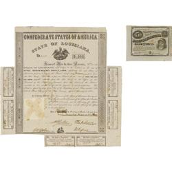 Shreveport, LA- State of Louisiana $1000 Bond Cr. 62FTh