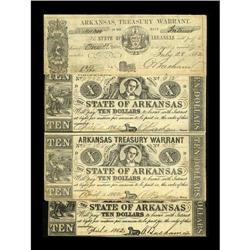 Little Rock, AR- Arkansas Treasury Warrant $1.35, $10,