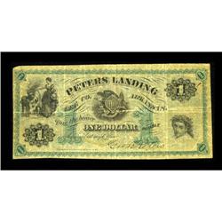 Peters Landing, AR- Geo. B. Peters $1 Rothert 550-3A ve