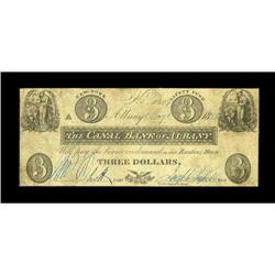 Albany, NY- The Canal Bank of Albany $3 May 1, 1838 C6A