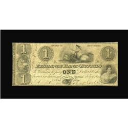 Buffalo, NY- Exchange Bank of Buffalo $1 July 16, 1844