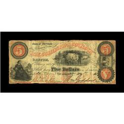 Canton, NY- R.M. Goddard & Co''s. Bank $5 May 4, 1859 G