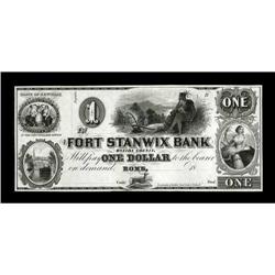 Rome, NY- Fort Stanwix Bank $1 18__ G2 SENCThis beautif