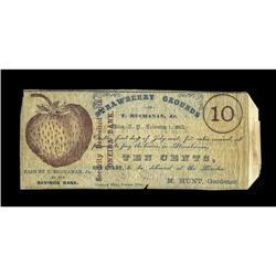 Utica, NY- Strawberry Grounds of T. Buchanan, Jr. 10¢ N