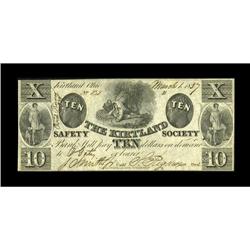 Kirtland, OH- The Kirtland Safety Society Bank $10 Mar.