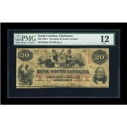 Charleston, SC- The Bank of South Carolina $20 Feb. 23,