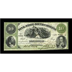 Charleston, SC- Bank of the State of South Carolina $10
