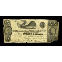 Charleston, SC- The Bank of Charleston $20 Dec. 30, 184