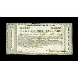 BAustin, TX- Consolidated Fund of Texas $500 May 25, 18