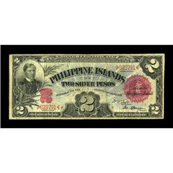 Philippines Philippine Islands 1903 2 Pesos Pick 25aThi
