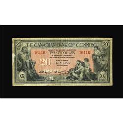 Port of Spain, Trinidad- Canadian Bank of Commerce $20
