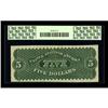Image 2 : Fr. 1a $5 1861 Demand Note PCGS Extremely Fine 45PPQ. T
