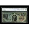 Image 1 : Fr. 18 $1 1869 Legal Tender CGA Choice Uncirculated 64.