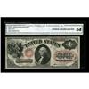 Image 1 : Fr. 20 $1 1875 Legal Tender CGA Choice Uncirculated 64.