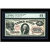 Image 1 : Fr. 26 $1 1875 Legal Tender PMG Choice Uncirculated 64E