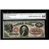 Image 1 : Fr. 27 $1 1878 Legal Tender CGA Choice Uncirculated 64.