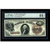 Image 1 : Fr. 28 $1 1880 Legal Tender PMG Choice Uncirculated 64E