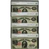 Image 1 : Fr. 36 $1 1917 Legal Tender Cut Sheet of Four Notes CGA