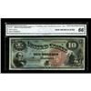 Image 1 : Fr. 96 $10 1869 Legal Tender CGA Gem Uncirculated 66. V