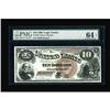 Image 1 : Fr. 102 $10 1880 Legal Tender PMG Choice Uncirculated 6
