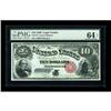 Image 1 : Fr. 113 $10 1880 Legal Tender PMG Choice Uncirculated 6