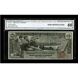 Fr. 224 $1 1896 Silver Certificate CGA Gem 66