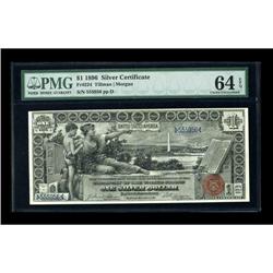 Fr. 224 $1 1896 Silver Certificate PMG Choice Uncircula