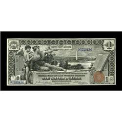 Fr. 224 $1 1896 Silver Certificate Extremely Fine-About