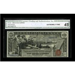 Fr. 224 $1 1896 Silver Certificate CGA Extremely Fine 4