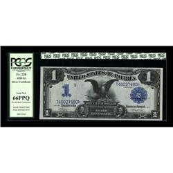 Fr. 228 $1 1899 Silver Certificate PCGS Gem New 66PPQ.