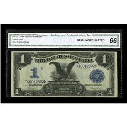 Fr. 228 $1 1899 Silver Certificate CGA Gem Uncirculated