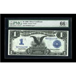 Fr. 228 $1 1899 Silver Certificate PMG Gem Uncirculated