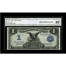 Fr. 228 $1 1899 Silver Certificate CGA Gem Uncirculated