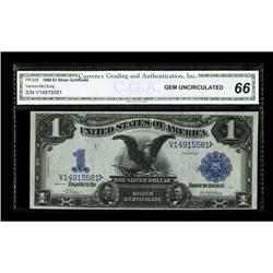 Fr. 229 $1 1899 Silver Certificate CGA Gem Uncirculated