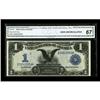 Image 1 : Fr. 230 $1 1899 Silver Certificate CGA Gem Uncirculated