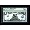 Image 1 : Fr. 232 $1 1899 Silver Certificate PMG Choice About Unc