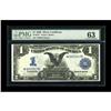 Image 1 : Fr. 233 $1 1899 Silver Certificate Star PMG Choice 63