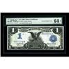 Image 1 : Fr. 234 $1 1899 Silver Certificate PMG Choice Uncircula