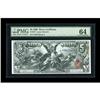Image 1 : Fr. 270 $5 1896 Silver Certificate PMG Choice Uncircula