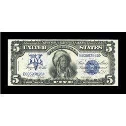 Fr. 275 $5 1899 Silver Certificate Choice About New. Th