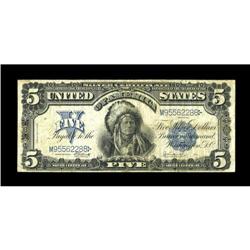 Fr. 279 $5 1899 Silver Certificate Fine. This is a much