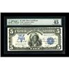 Image 1 : Fr. 281 $5 1899 Silver Certificate PMG Choice Extremely