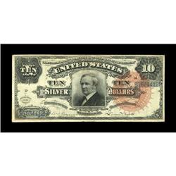 Fr. 293 $10 1886 Silver Certificate Very Fine. There is