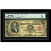 Image 1 : Fr. 375 $20 1891 Treasury Note PMG Good 6. This is like